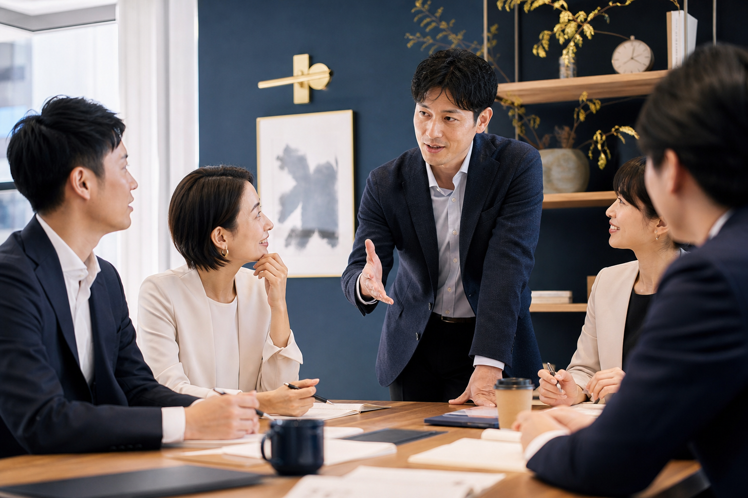 対話と実践を重ねる法人向け研修風景